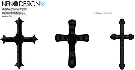 Cross sign free vector