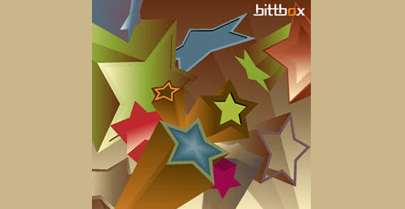 3d stars free vector