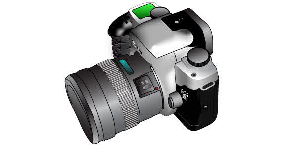 Free Camera Vector Image