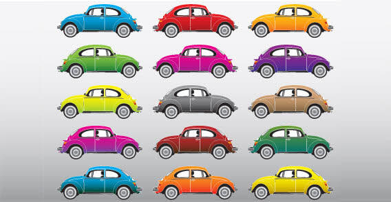 Spectacular Spectrum of Car Vector Designs Collection