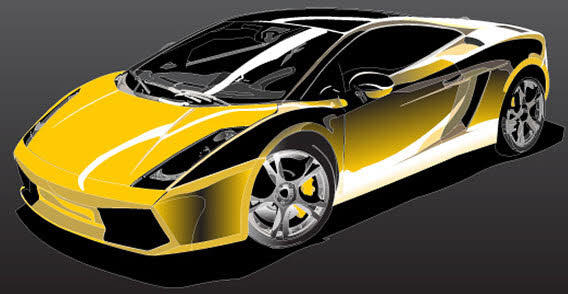 Spectacular Spectrum of Car Vector Designs Collection