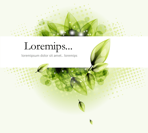Free Vector Green Abstract Colorful Banner Illustrator