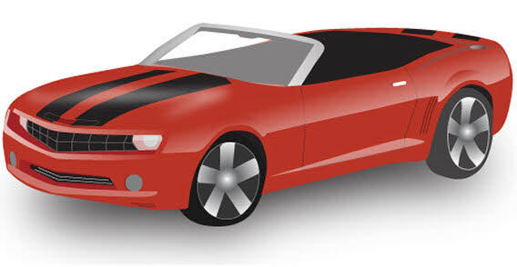 Cabriolet Vector