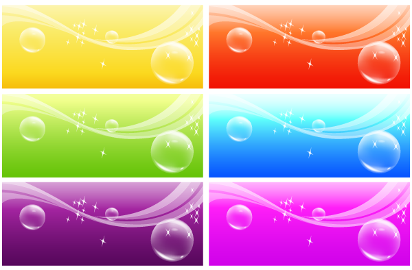 Free Vector Banner Background