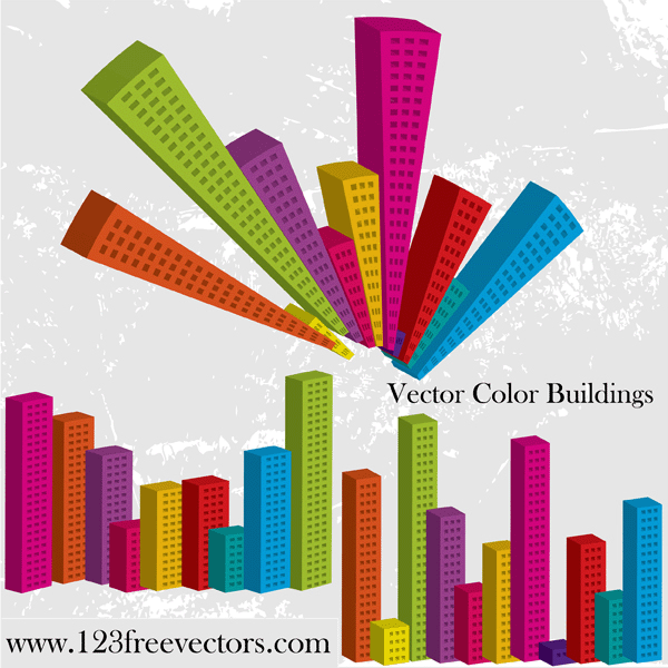 Vector Color Buildings
