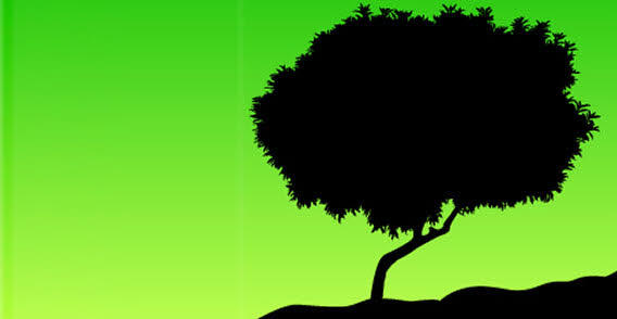 Organic Sunset Free Vector
