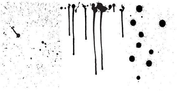 Ink Splatter Free Vector