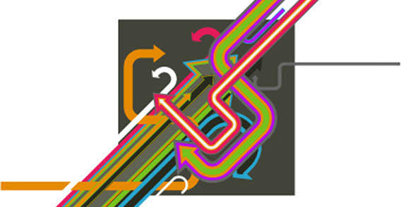 Modern Arrows Vector