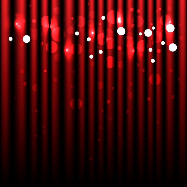 Abstract Sparkling Red Curtain Background Free Vector Art