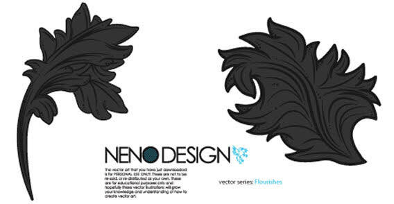 Flourishes Vector Graphics