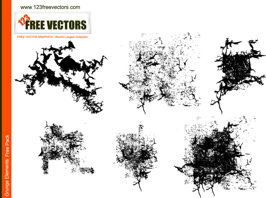 Free Grunge Elements Vectors
