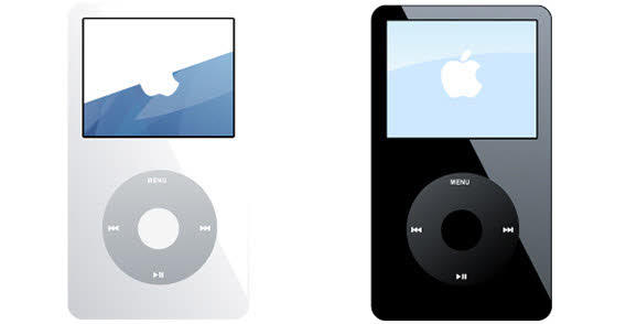Free Apple iPod Vector Art
