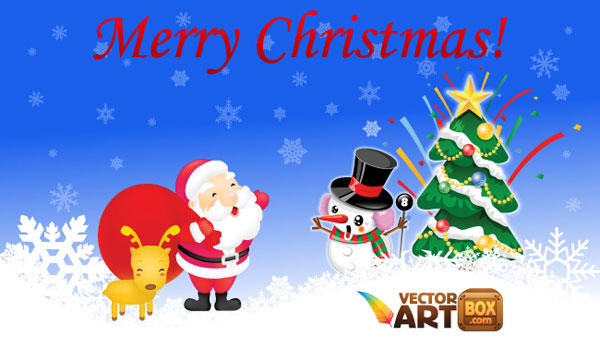 Free Christmas Vectors