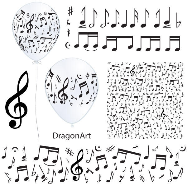 Music Notes Vector