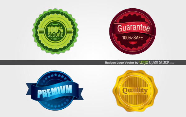 Free Badges Logo Vector Graphics