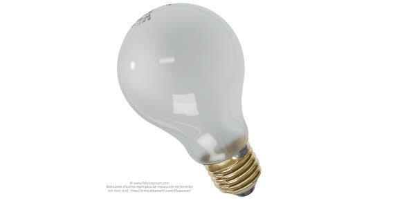 Free Light Bulb Vector Art