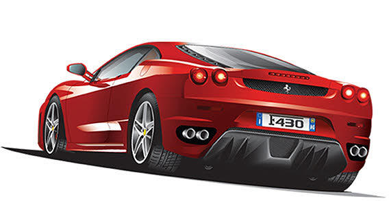 Spectacular Spectrum of Car Vector Designs Collection