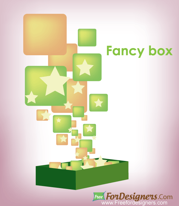 Free Vectors Fancy Box