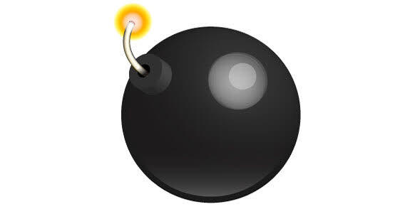 Vector Bomb Illustrator