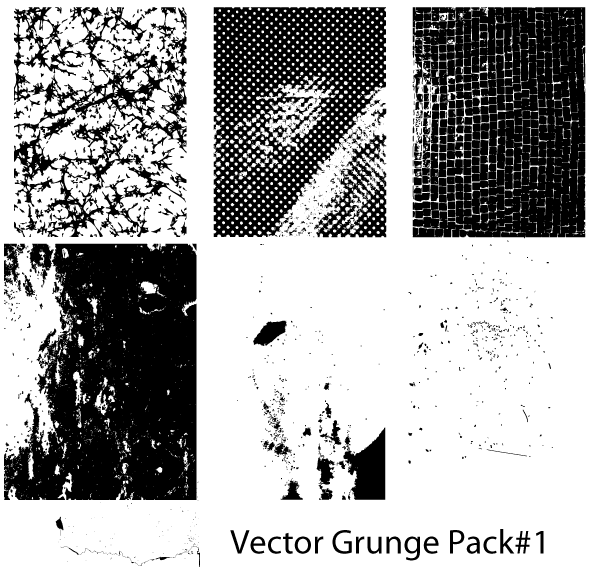 Free Vector Grunge Texture Pack 1