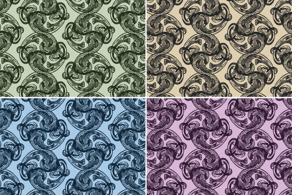 Ornament Free Seamless Vector Pattern