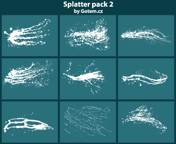 Free Grunge Splatter Pack 02