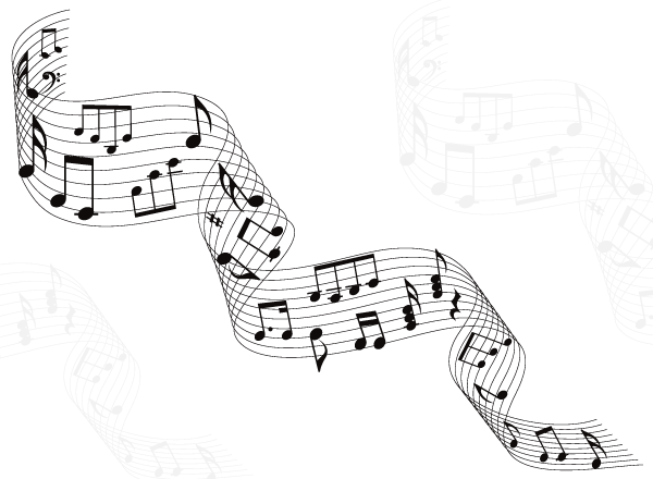 Free Musical Notes Vector Art