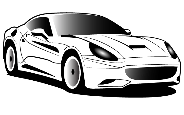 Ferrari Free Vector Art