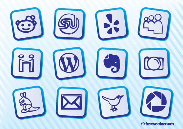 Dive into the Digital World with Free Social Media Icons Collection