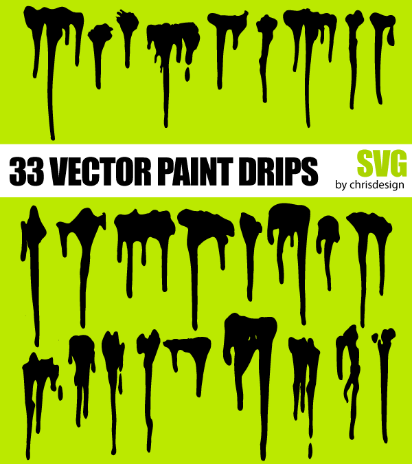 Paint Brush Strokes Vector and Photoshop Brush Pack-01