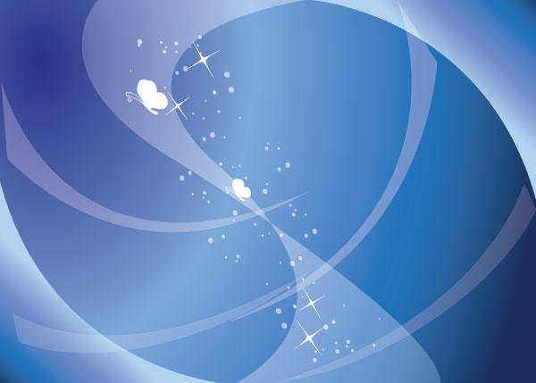 Abstract Blue Background Vector