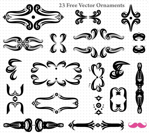 Vector Free Ornaments Graphics