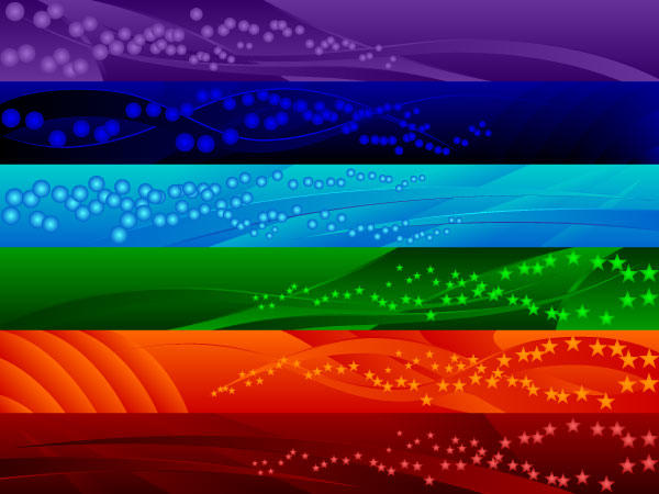 Free Vector Banner Background Illustration