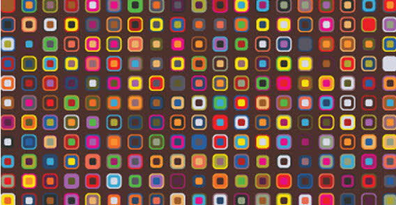 Square Vector Pattern Background