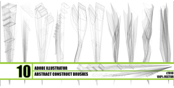 Abstract Construct Brushes