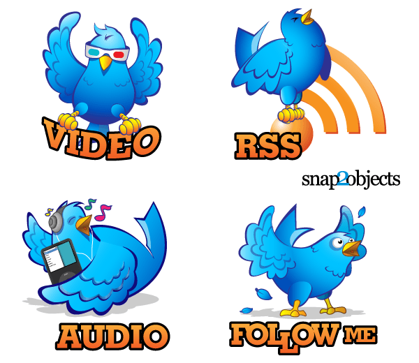Free Hand Drawn Twitter Icons