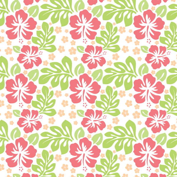 Free Flower Seamless Pattern Vector