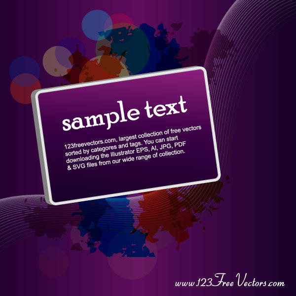 Dive into the Banners Vector: An Abstract & Colorful Design Fiesta