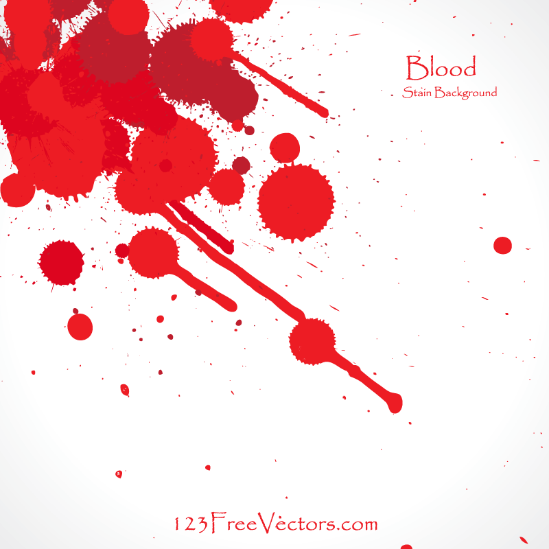 Blood Splatter Background