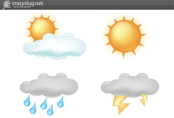 Free Vector Weather Icons