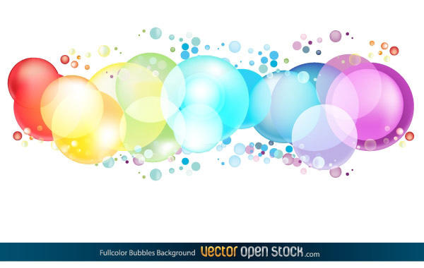 Free Colorful Circles Background