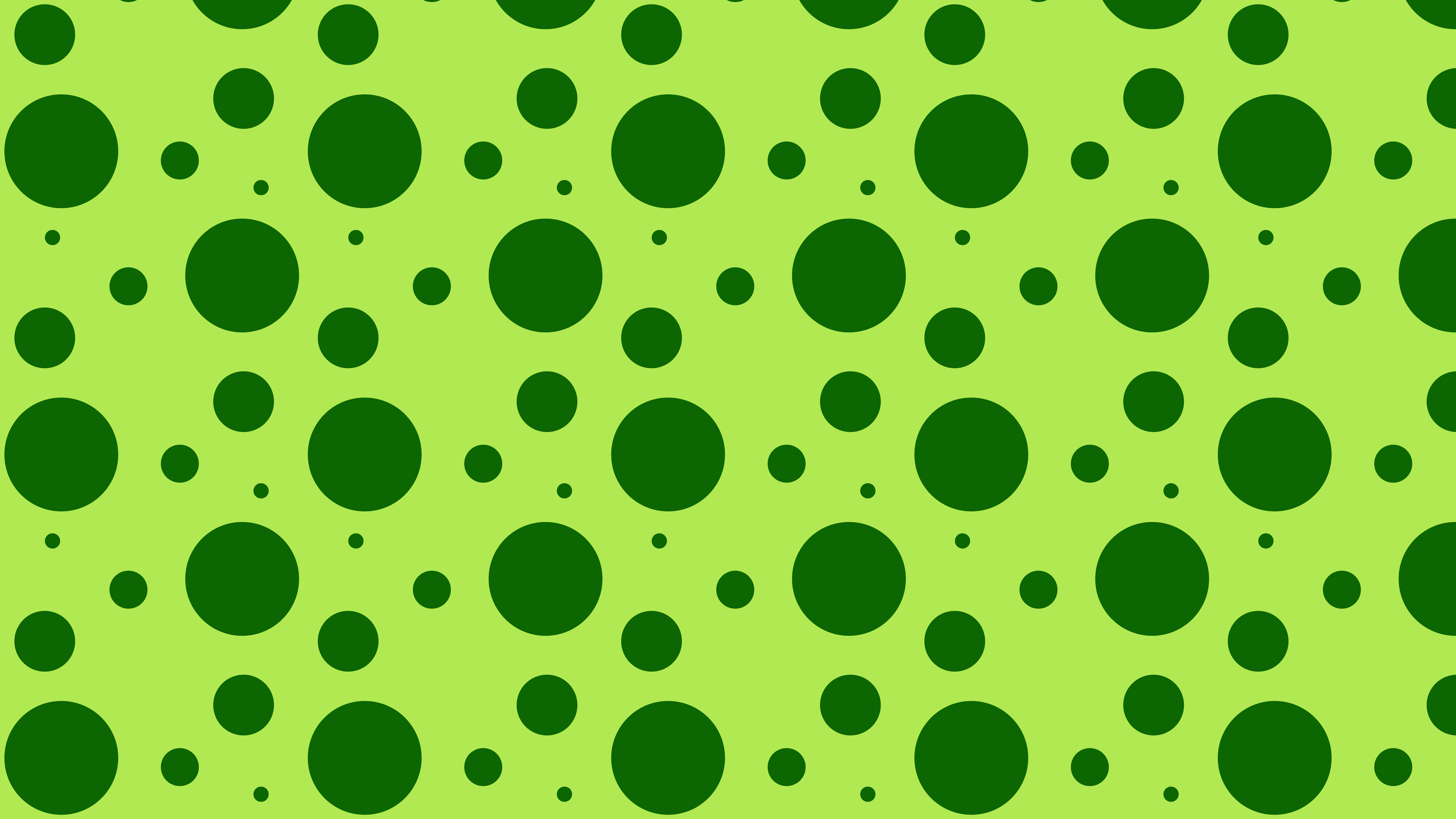 Free Green Random Circles Dots Background Pattern Image
