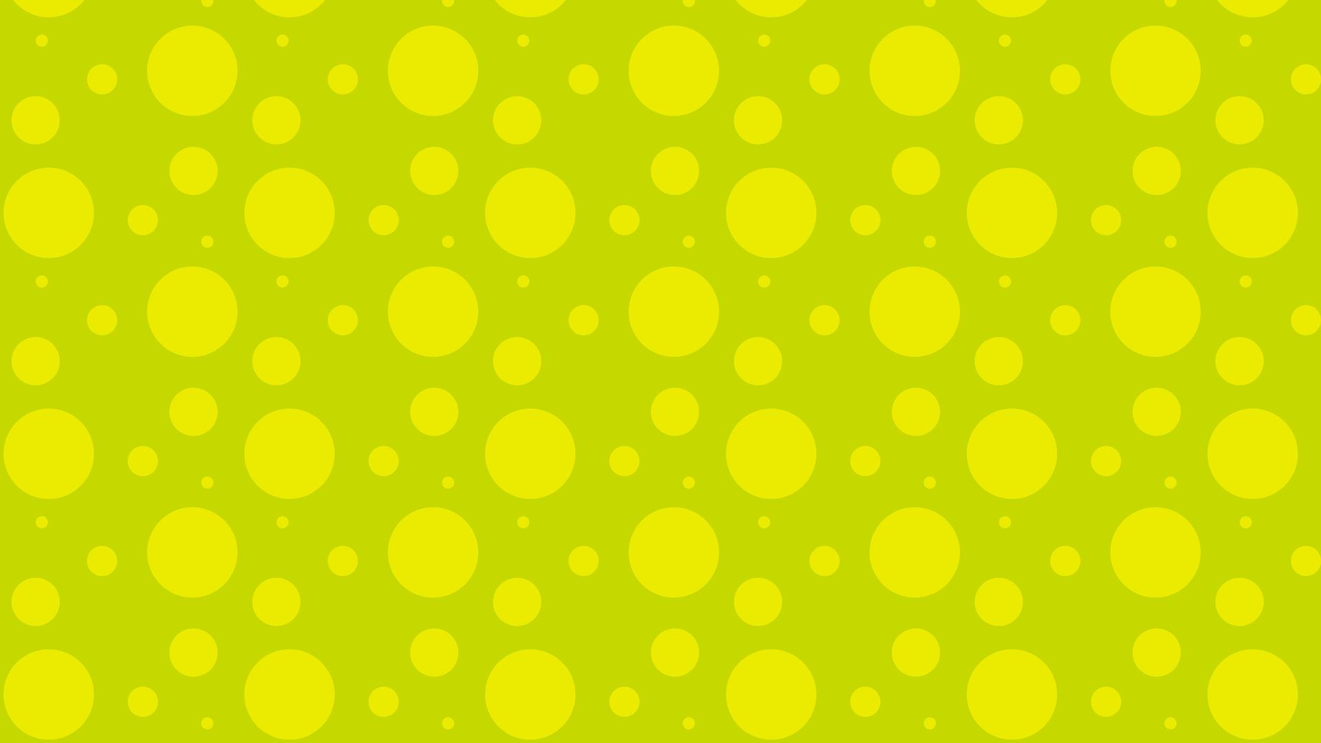 Yellow Circle Pattern