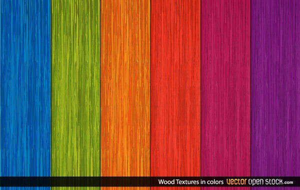 Colorful Wooden Texture Background Vector Free Download