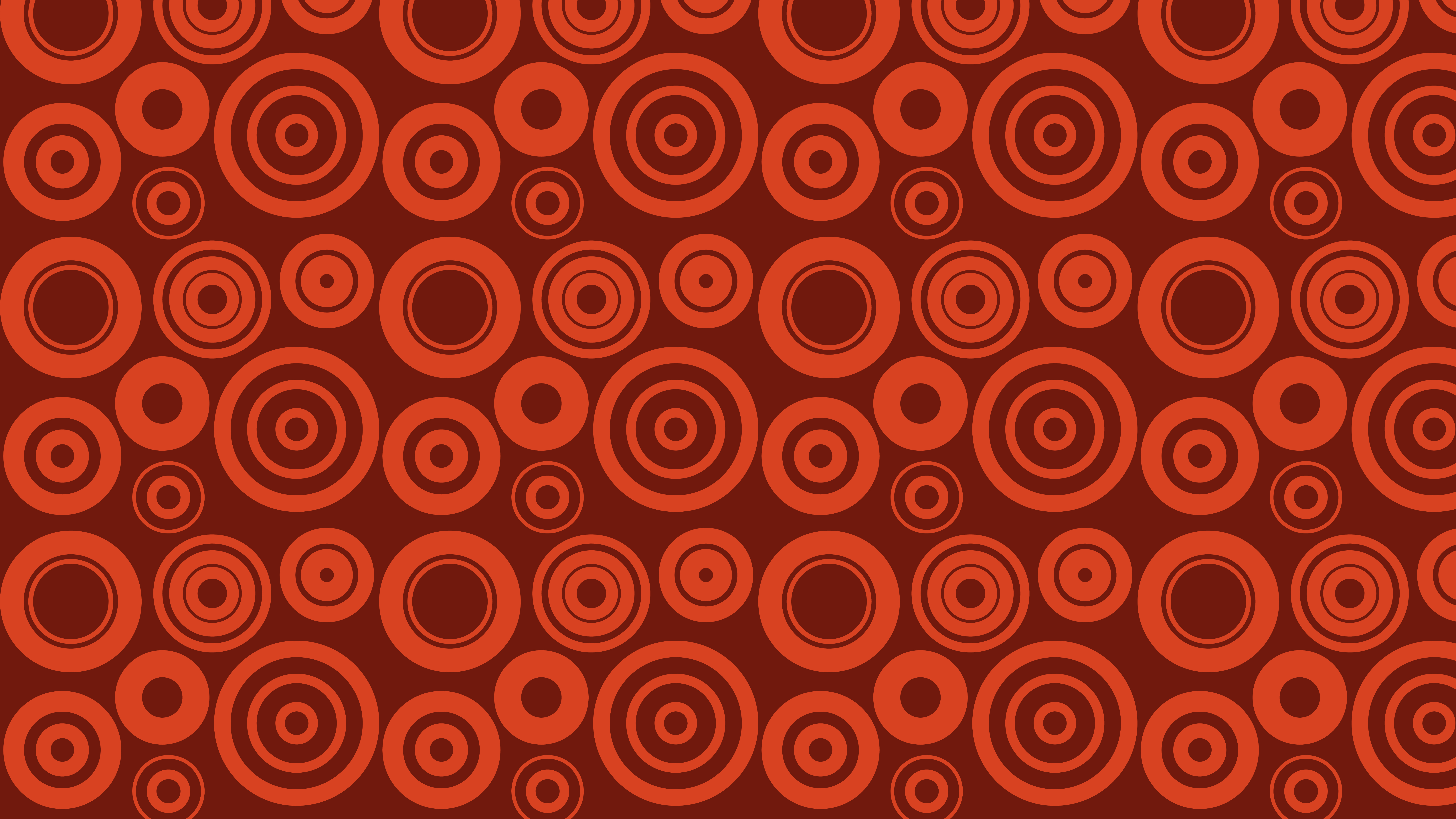Free Dark Red Seamless Circle Background Pattern Design