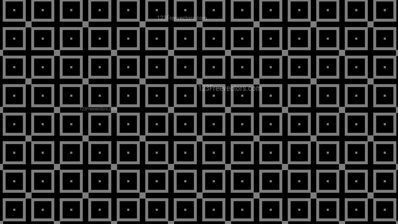 Black Seamless Square Background Pattern Illustrator