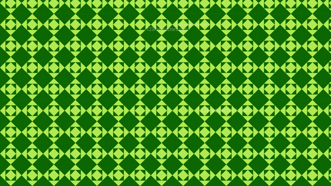 Green Square Background Pattern Vector Graphic