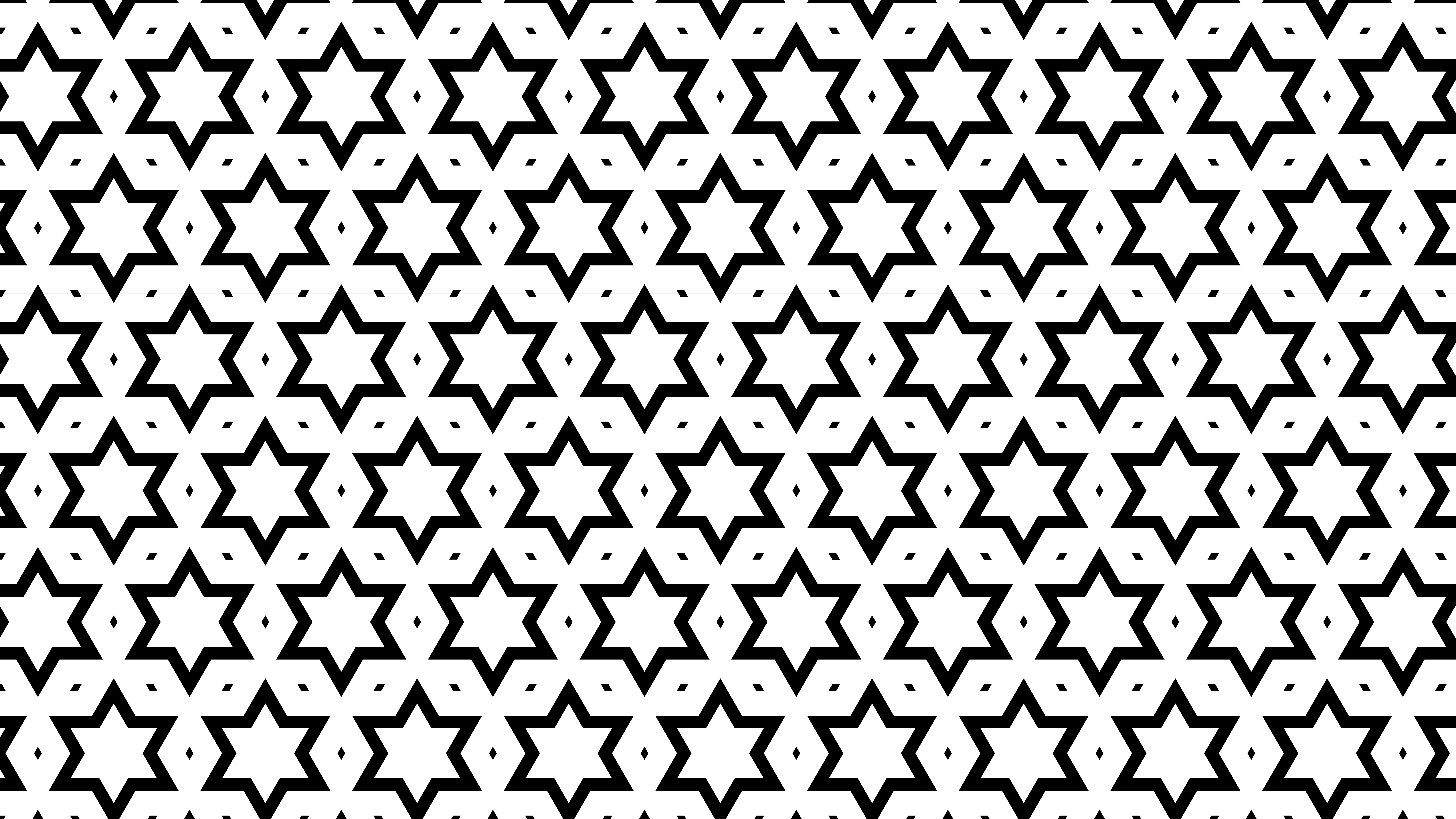 free black and white stars background pattern