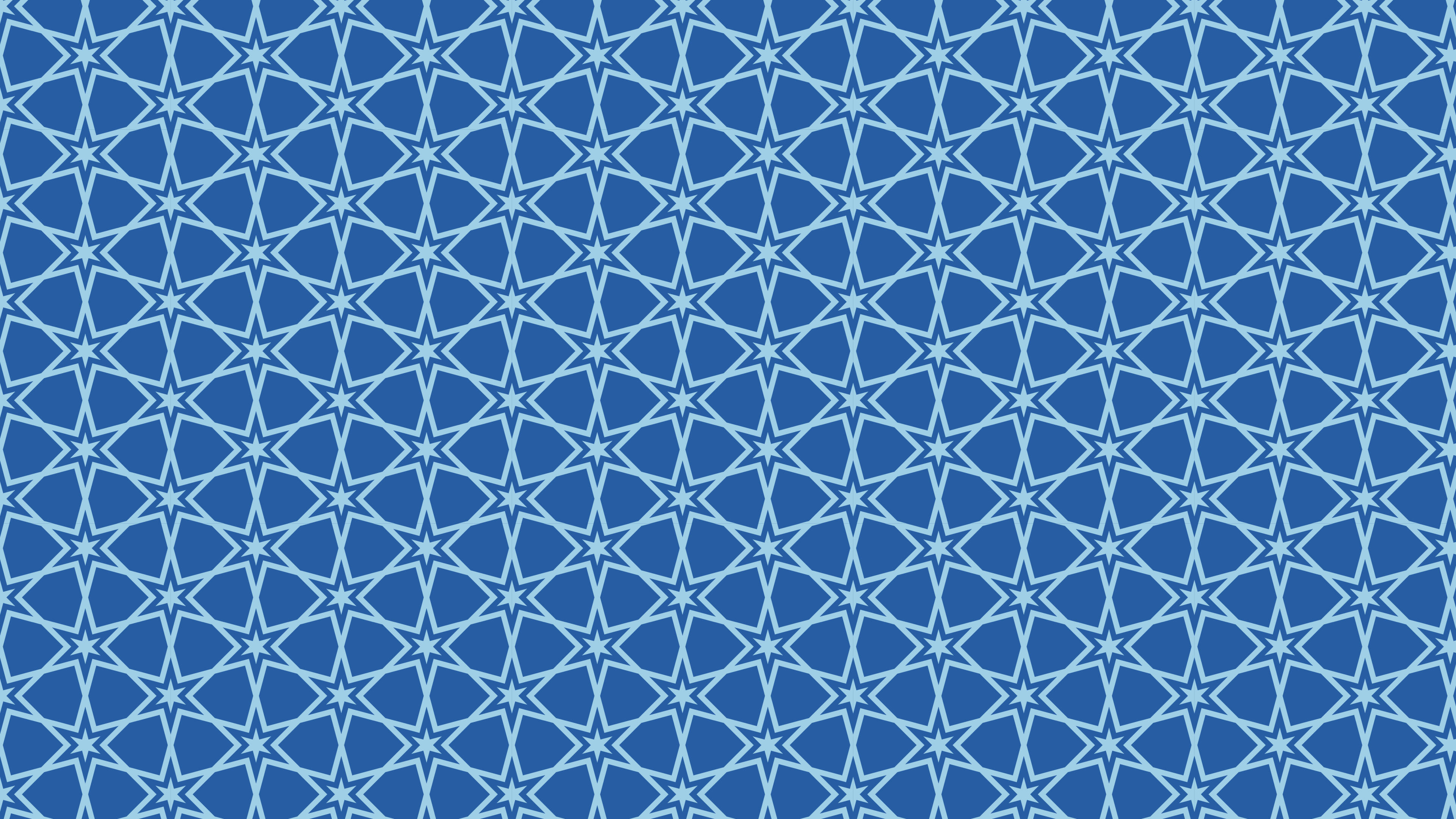 Blue Star Pattern Background Image