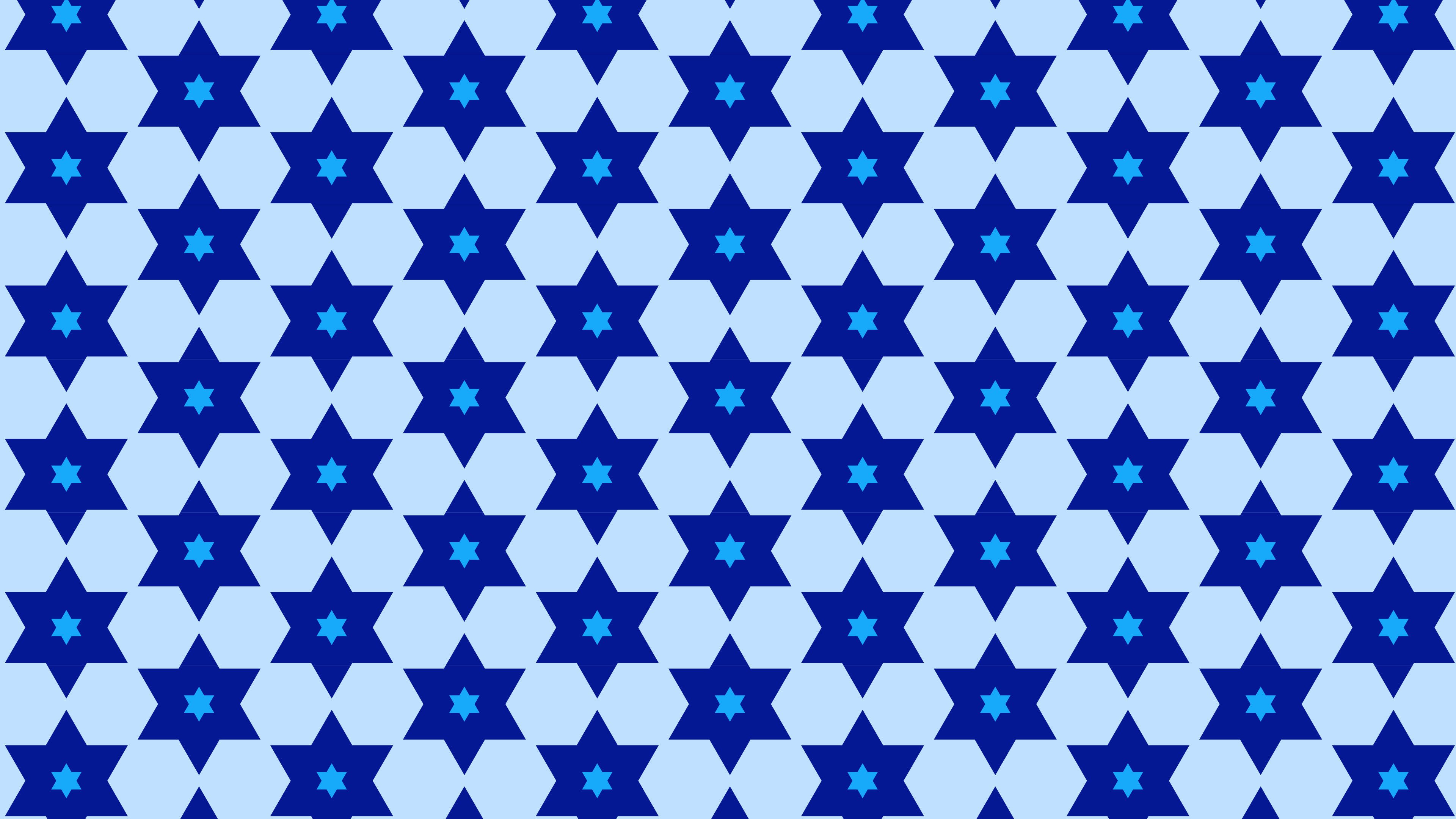 Blue Stars Background Pattern Vector Graphic